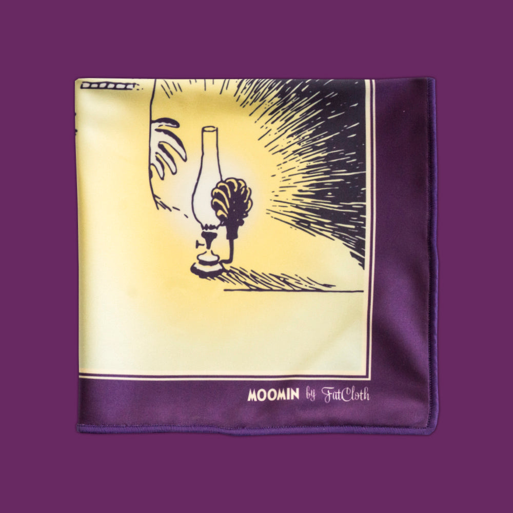 Moomin Lantern Pocket Square