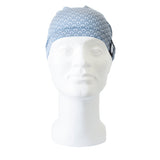 Multipurpose tube scarf FatCloth Musashi Bluegray works as a stylish beanie when you require one
