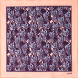 FatCloth Oscar pocket square’s fashionable leaf pattern is perfect for the hot summer nights out to party