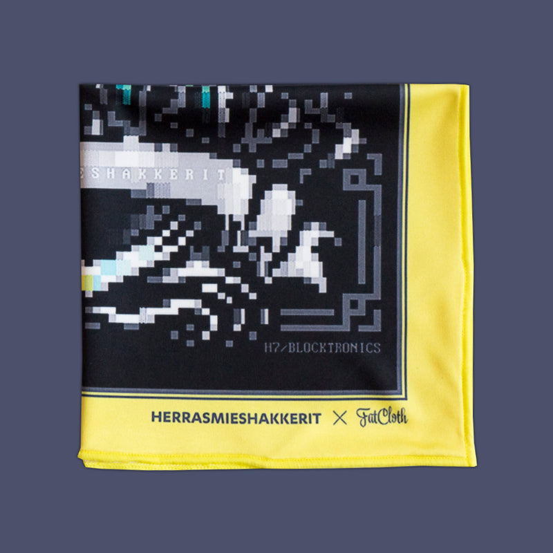 Herrasmieshakkerit x FatCloth 2021 special limited edition multipurpose pocket square 