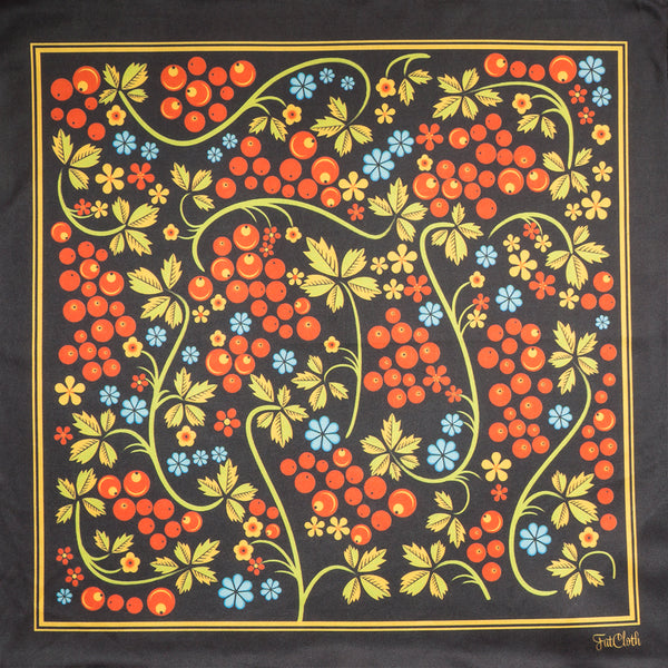 Stylized FatCloth Ilya pattern familiar from Russian decorations brings together tradition and fashion into pocket squares