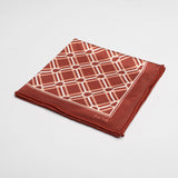 Multipurpose hankie Marcus Maroon by FatCloth is great for all sorts of daily wiping chores