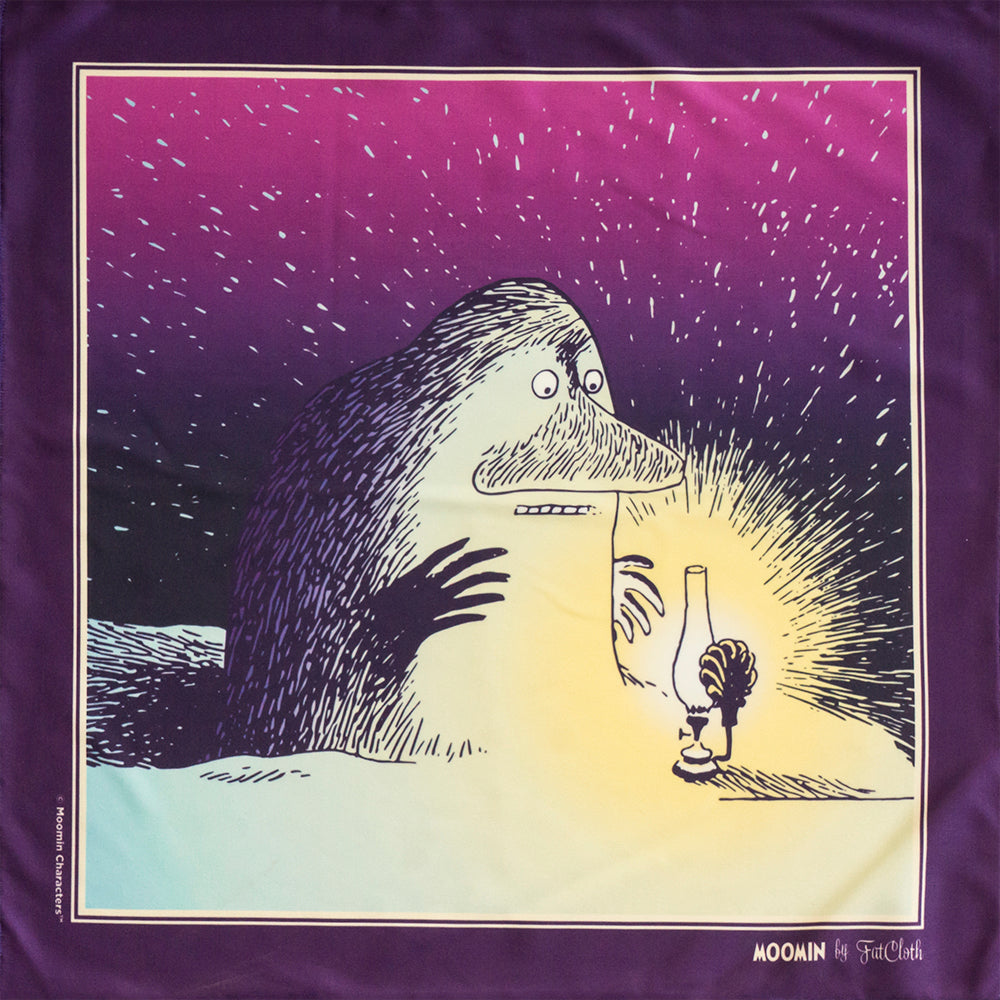 Moomin Lantern Pocket Square