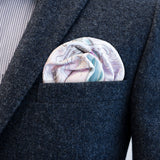 FatCloth x Mucha Winter microfiber pocket square – stylish accessory for suits and casual wear