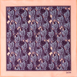 FatCloth Oscar pocket square’s fashionable leaf pattern is perfect for the hot summer nights out to party