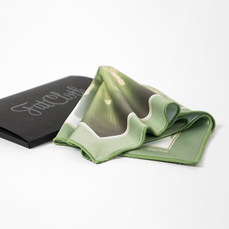 A genuine Fatcloth pocket square is the perfect gift for a gentleman fisher