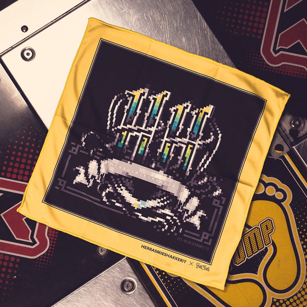 Genuine FatCloth multipurpose pocket square is the player’s choice of accessory