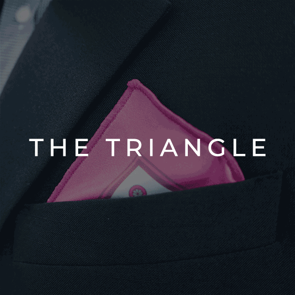 How to fold a pocket square triangle fold